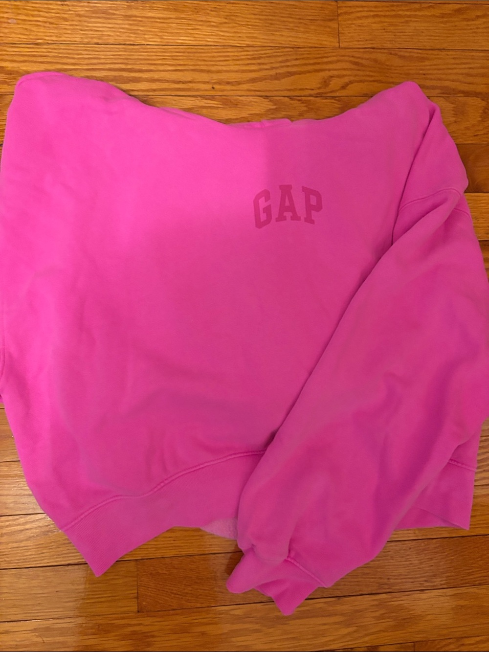 GAP Vibrant Pink Logo Sweatshirt